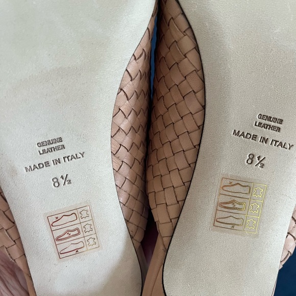 Collection J.Crew Mari GIUDICELLI x j crew woven leather mule color, adobe clay - Picture 6 of 8